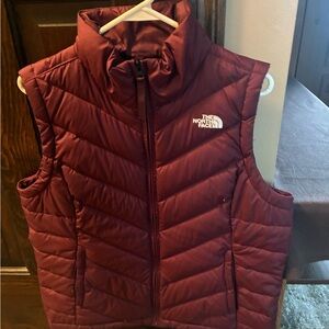 The North Face Burgundy Women's Vest